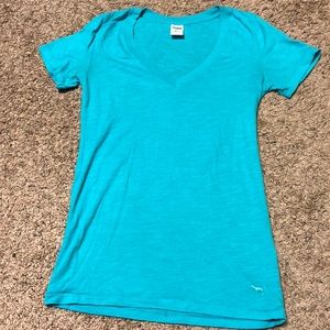PINK blue tee